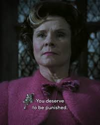 Just when you thought Umbridge couldn't get any scarier