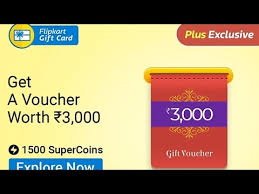 We did not find results for: Flipkart Supercoin Gift Card Offer Get Rs 5000 Flipkart Voucher Using 2500 Coin