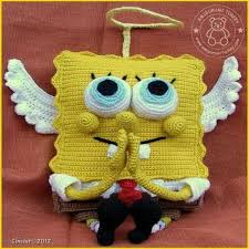 Amigurumi Melek Sungerbob Tarifi Tig Desenleri Orme Olmayan Desenler Krose
