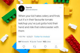 That may sound a bit sad, and it is, but without them we'd just be specters haunting our own grey lives, unable to find the joy in witnessing even the sweetest of groin injuries. 50 Funny Parent Tweets Funny Tweets From Parents Reader S Digest