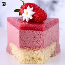 Bavarois Aux Fraises Recette Bavarois Fraise Bavarois Fraise Gateau Mousse