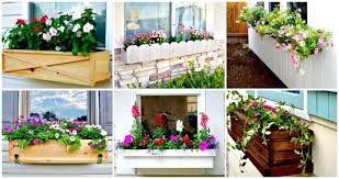Raised planter boxes come in a variety of materials, allowing you to choose raised cedar planter boxes as well as composite, plastic or metal options. Diy Window Planter Box Ideas 14 Easy Step By Step Plans Diy Crafts