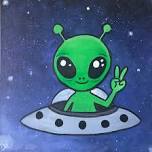 Kids Space Art Camp- Alien Day