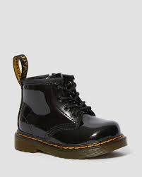 Infant 1460 Patent Leather Lace Up Boots Dr Martens
