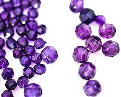 459 Hexagon Beads Textured Beads Small Purple Beads Etsy Etsy Jewelry Recycled Jewelry Old Jewelry