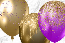 Check spelling or type a new query. Purple And Gold Balloons Clipart Graphic By Digital Curio Creative Fabrica