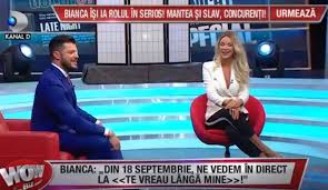 Roman, te vreau langa mine, 2014 iunie 05, bianca, croitorul. Bianca DrÄgusanu PrezintÄ Te Vreau LangÄ Mine Ii Ia Locul Gabrielei Cristea Libertatea