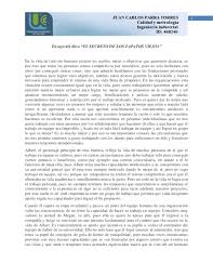 Juan trabaja ahora como geo y está acostumbrado a toda clase de peligros y a la discreción que su. Doc Ensayo Del Libro El Secreto De Los Zapatos Viejos Juan Carlos Parra Academia Edu