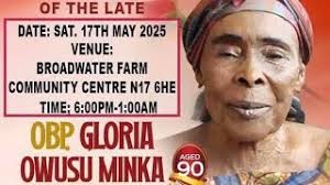 PAUL OWUSU & OWURA RICHMOND MUM'S FUNERAL IN BROADWATER LONDON -1