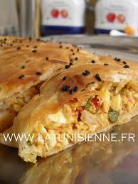 Feuillete A La Tunisienne Recettes De Cuisine Recette Cuisine Tunisienne