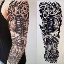 This minimal bold line tattoo is. Arm Temporare Roboter Tattoo Sleeve Aufkleber Korper Art 3d Tattoo Terminator Gunstig Im Onlineshop Von Joom Kaufen
