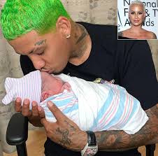 Amber Rose and Alexander 'AE' Edwards Welcome a Son