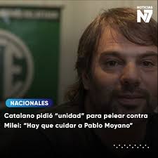 👉🏻 El secretario general de ATE Capital, Daniel Catalano, aseguró que el  sector sindical necesita “unidad” para enfrentar al gobierno del presidente  Javier Milei, al tiempo que reclamó “cuidar” a Pablo Moyano.