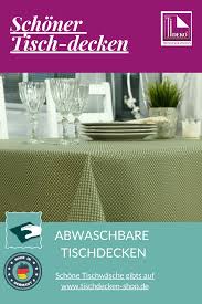 Abwaschbare Anti Rutsch Tischdecke Grun Gemustert Peculiari In 2020 Tischdecke Tischdecke Abwaschbar Decke