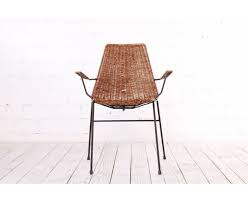 5 out of 5 stars. Vintage Wicker Chair With Armrests From The 1960s Selency