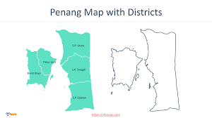 Surrounding cities of pulau pinang shown on map, and the distance between pulau pinang to other cities and states listed below the map. Penang Map Of Malaysia Ofo Maps