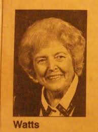Gertrude Lucille Gomer Watts (1916-1999)