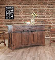 This busy room is often filled with parents cooking meals, kids seeking snacks. Barn Door Kitchen Island