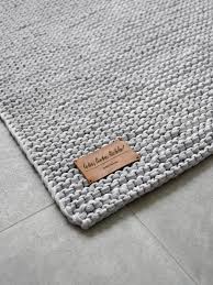 Diy Badematte Stricken Mxliving Strickteppich Tshirt Garn Badematte