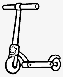 Print coloring of scooter and free drawings. Children S Scooter Coloring Page Scooter Coloring Transparent Png 600x470 Free Download On Nicepng