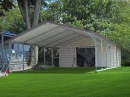 Carports and garages aren't just for taking out a second mortgage and adding on to the side of your house anymore. Diy Metal Carport Ideas