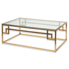 Product titlebowery hill round glass top coffee table in champagn. Anderson 1 2m Coffee Table Glass Top Brushed Interior Secrets