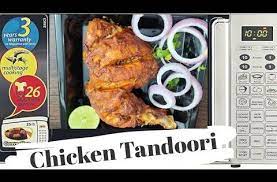 How To Make Delicious Hot And Spicy Chicken Tandoori Masala In Hindi Chicken Tandoori In Ifb Oven Youtube Chicken Tandoori Masala Spicy Chicken Masala