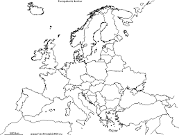 Europakarte zum ausdrucken neu clipart europa karte 9 europakarte. Europakarte Konturen Pdf Pdf Drucken Kostenlos