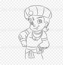 Download and print blue jay coloring pages for kids! Chota Bheem Coloring Page Line Art By Jay Chhota Cartoon Drawing Bheem Png Image With Transparent Background Toppng