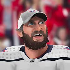 These digital drawings of Alex Ovechkin and Brad Marchand are awesome! 😍  Watch the Washington Capitals vs. Boston Bruins today at 12p ET