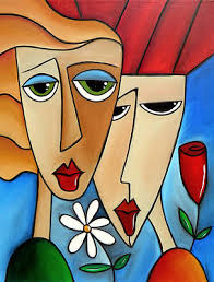 while we re young by tom fedro original abstract art painting abstract art painting original abstract art