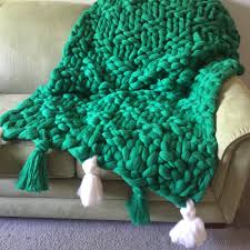 Cashmere blankets & throws : Becozi Shared A New Photo On Etsy Chunky Knit Throw Blanket Knitted Blankets Knit Throw Blanket