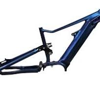 RisunMotor Bafang M560 M620 Mid Drive Downhill Dual Suspension Electric  Bike Frame With Motor and Shock