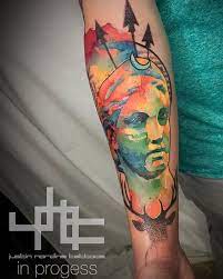 Mike,kristen,and kelly are attentive to all your needs,and…. Justin Nordine Watercolor Tattoo Artist The Raw Canvas