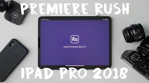 At the start of the previous decade, there was a surge of content creators who wanted to make their videos appear alternatively, rush files also work with premiere pro. Ipad Pro 2018 Editing In Adobe Premiere Rush Cc Youtube