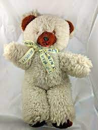 Vintage Musical Bear Wind Up Plush Plays Lullaby 21 Stuffed Animal Unbranded Animal Plush Toys Lamb Stuffed Animal Big Teddy Bear