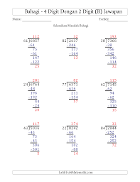 2014, soalan matematik upsr 2016, soalan matematik tahun 3, latihan ulangkaji matematik tahun 4 kssr via www.slideshare.net. Bahagi 4 Digit Dengan 2 Digit Latihtubimatematik Com Facebook
