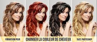 Comment changer de couleur de cheveux. Tuto Photoshop Changer La Couleur Des Cheveux Cc Sur Tuto Com