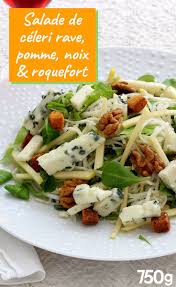 Recette Salade De Celeri Rave Pomme Noix Et Roquefort 750g Recette Salade Celeri Celerie Rave Recette Celeri Rave