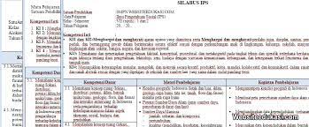 Silabus ips kelas 7 kurikulum 2013 revisi 2017 doc. Silabus Ips K13 Kelas 7 Semester Ganjil Dan Genap Masnurul