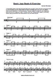 Basic Jazz Grooves Onlinedrummer Com