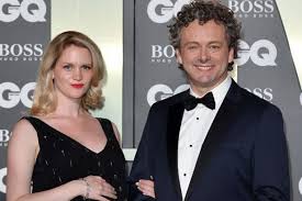 She wore a yellow cardigan & shorts & he with bleach blond hair. Michael Sheen S Partner Anna Lundberg Has Given Birth To A Baby Girl Wales Online
