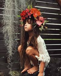 Pin By Welma Pieters On Boho Style Kids Flower Girl Dresses Boho Boho Fashion Style Hippie Boho Flower Girl
