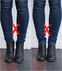 Black Boots With Jeans Sugarplum Style Tip How To Wear Ankle Boots With Skinny Jeans Hi Sugarplum Black Boots Outfit Winter Boots Outfits Ankle Boots Outfit Winter