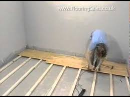 In this video you'll see how you can do plywood subfloor leveling using the plywood sheets. Junckers Laying A Floor Over Batons Youtube