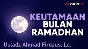 Wajib berpuasa ramadan jika melihat hilal awal ramadan dan berhenti puasa jika melihat hilal awal syawal. Ceramah Agama Keutamaan Bulan Ramadhan Ustadz Ahmad Firdaus Lc Youtube