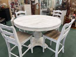 The authentic distressing and handcrafted accents that show that a piece of furniture or clothing has been truly. New Refinished Dining Table W 4 Chairs Farmhouse Rustic Shabbychic Picture Of Antique Adventures Ventura Tripadvisor