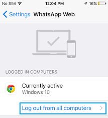 If you use whatsapp web on more than one computer then use whatsapp app so that's how you can logout from your active whatsapp web session from the computer you are using whatsapp. How To Logout Of Whatsapp On Windows Pc And Mac