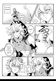 Yaoi porn manga Genshin Impact – Take a Bite. Pairing: Bennett & Razor