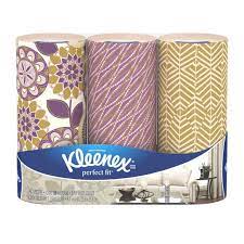 Buy decorative tissue boxes and get the best deals at the lowest prices on ebay! Kleenex Perfect Fit Facial Tissue 3 Tubes Walmart Com Walmart Com